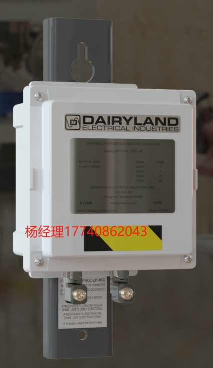 美国 DAIRYLAND ELECTRICAL INDUSTRIES 中性线隔离器