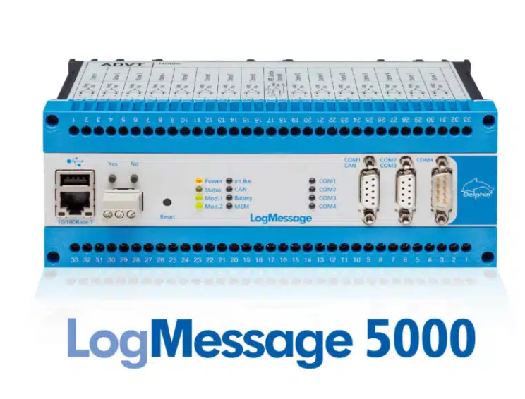 Delphin Technology- 测量和测试设备-数据记录器 LogMessage 5000