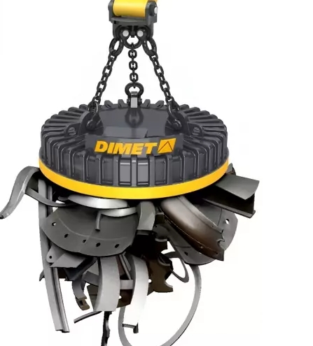 德国 DIMET EMG-HC 系列磁体 – 用于重废金属、捆扎、钢坯的电磁铁