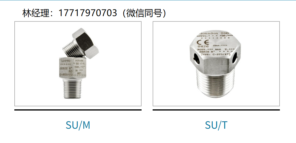 意大利,DonadonSDD,SU/M,SU/T,密封单元,爆破片在密封单元上组装