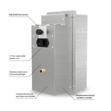 美国EIC Solutions ThermoTEC™ 固态热电空调 170系列-5500 BTU 坚固可靠的电子外壳冷却