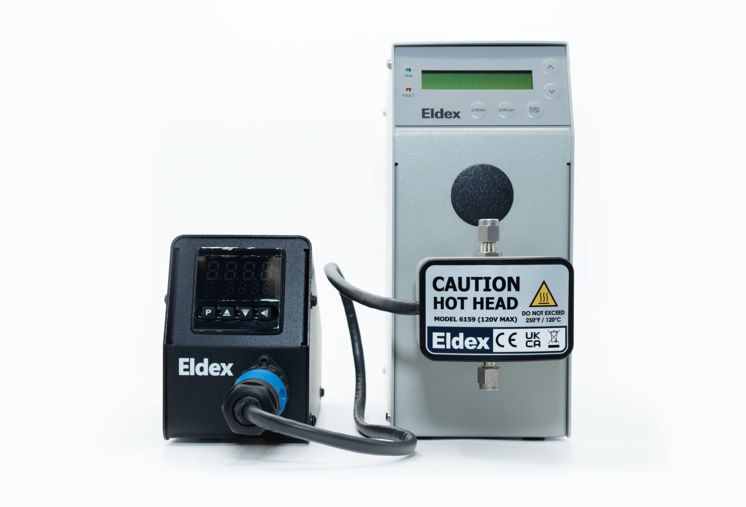 Eldex Optos 热头加热附件K型热电偶带铝嵌件温度高达 250°F （121°C）