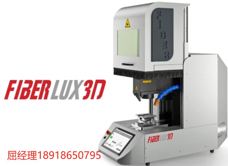 Elettrolaser FiberLUX 3D 激光切割机 在倾斜、圆形或球形物体上进行激光切割和雕刻  X & Y夹 用于固定和定位零件