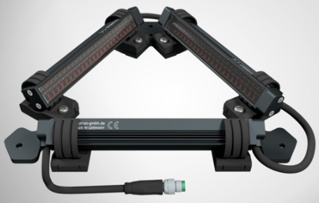 德国Evotron GmbH 光源 智能LED照明 lumiSENS®技术 用于工业图像处理的LED三面灯 TS14-160X160-B465-M-CLR-S