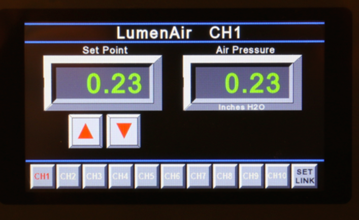 Extrucore,LumenAir Remote HMI ,HMI-2,远程操作面板,可控制最多十个LumenAir单元