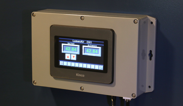 美国Extrucore,LumenAir 远程 HMI,远程控制多达 10 个空气通道,HMI-2