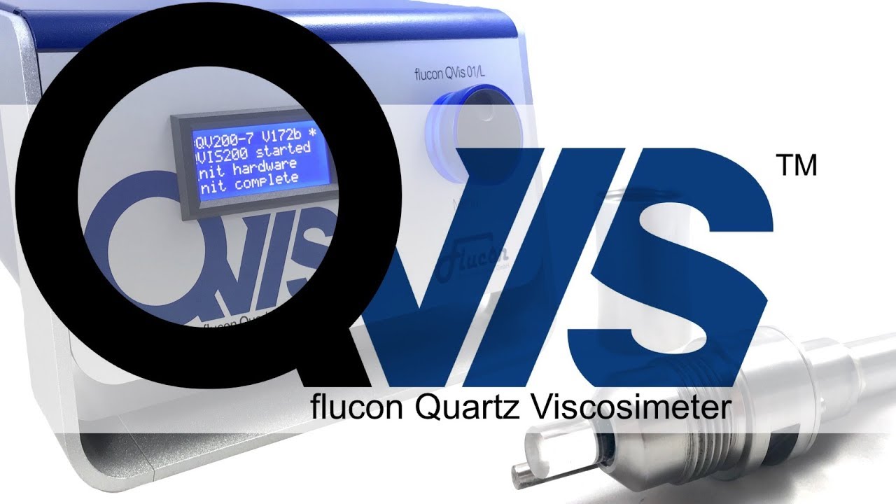 德国 flucon GmbH 粘度计Qvis 在线过程粘度计/实验室粘度计