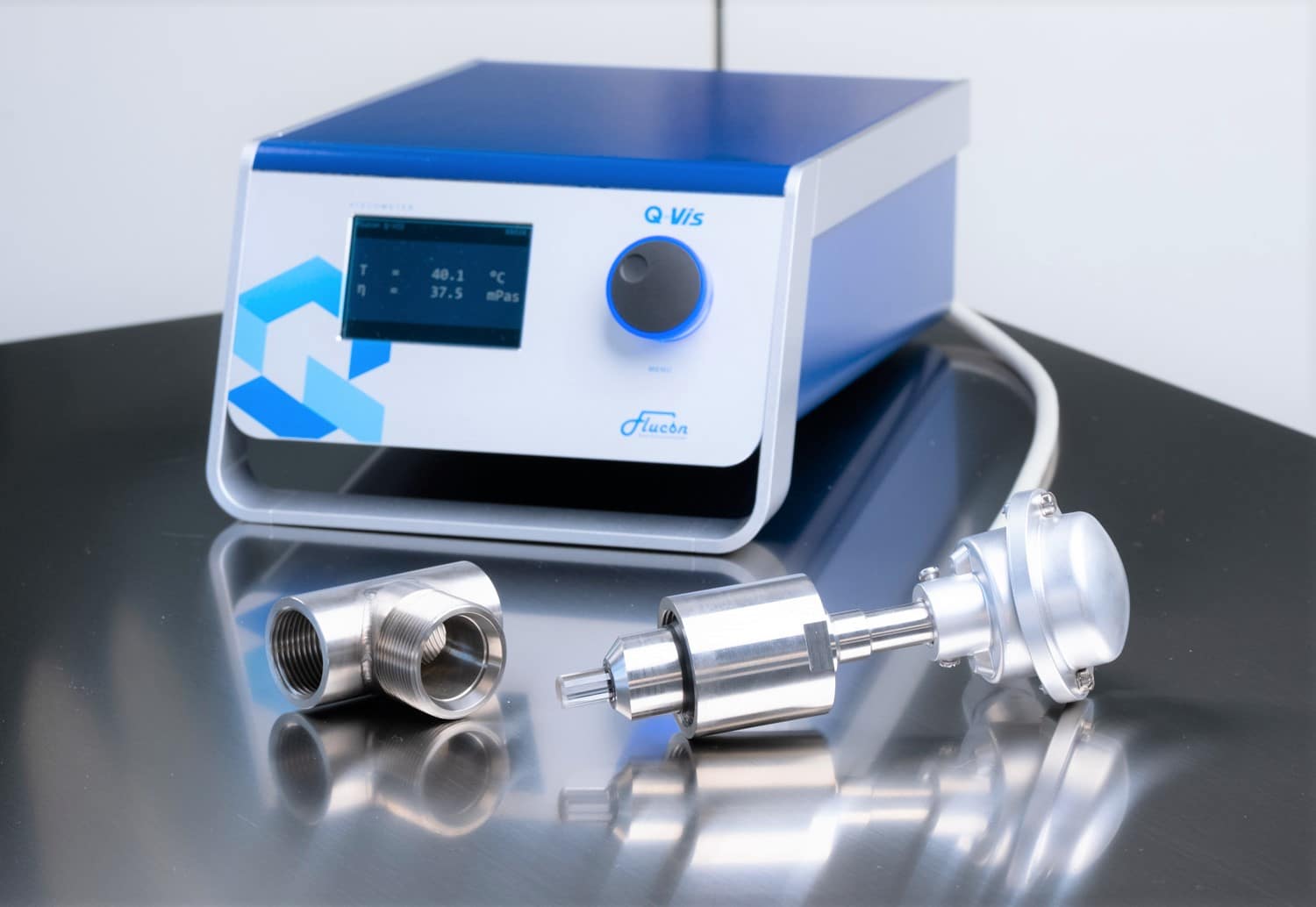 Flucon fluid control GmbH  在线粘度计 Q-Vis 测定静止和流动液体的动态粘度 适用于在线和实验室测量