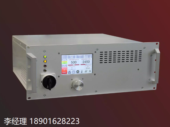 德国Fricke und Mallah19 英寸机架中的固态微波发生器 500 W 19“ 机架