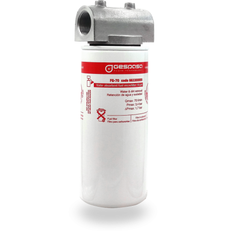 西班牙 GESPASA  FG-70 系列 10 μm（微米）吸水微过滤器