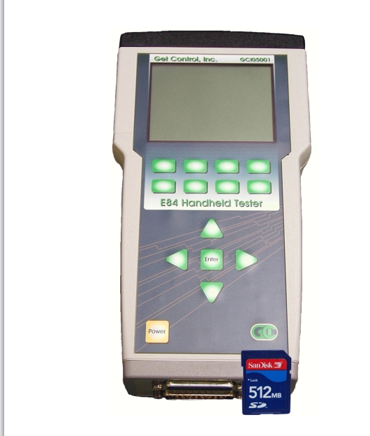 E84 Controller Get Control 代理Get Control E84 HHT GCI05001手持式测试仪,用于E84维护