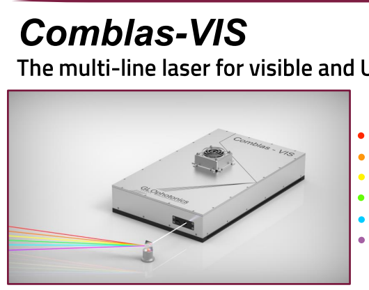 法国GLOphotonics COMBLAS VIS UVA连续波可见光激光器,Comblas-VIS可见光光纤激光器 350-950nm