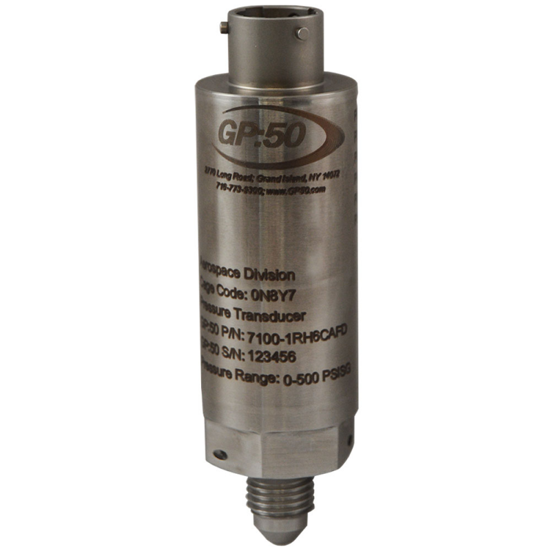 GP50 Model 7100 Flight Heritage Low Level Pressure Transducer低压压力传感