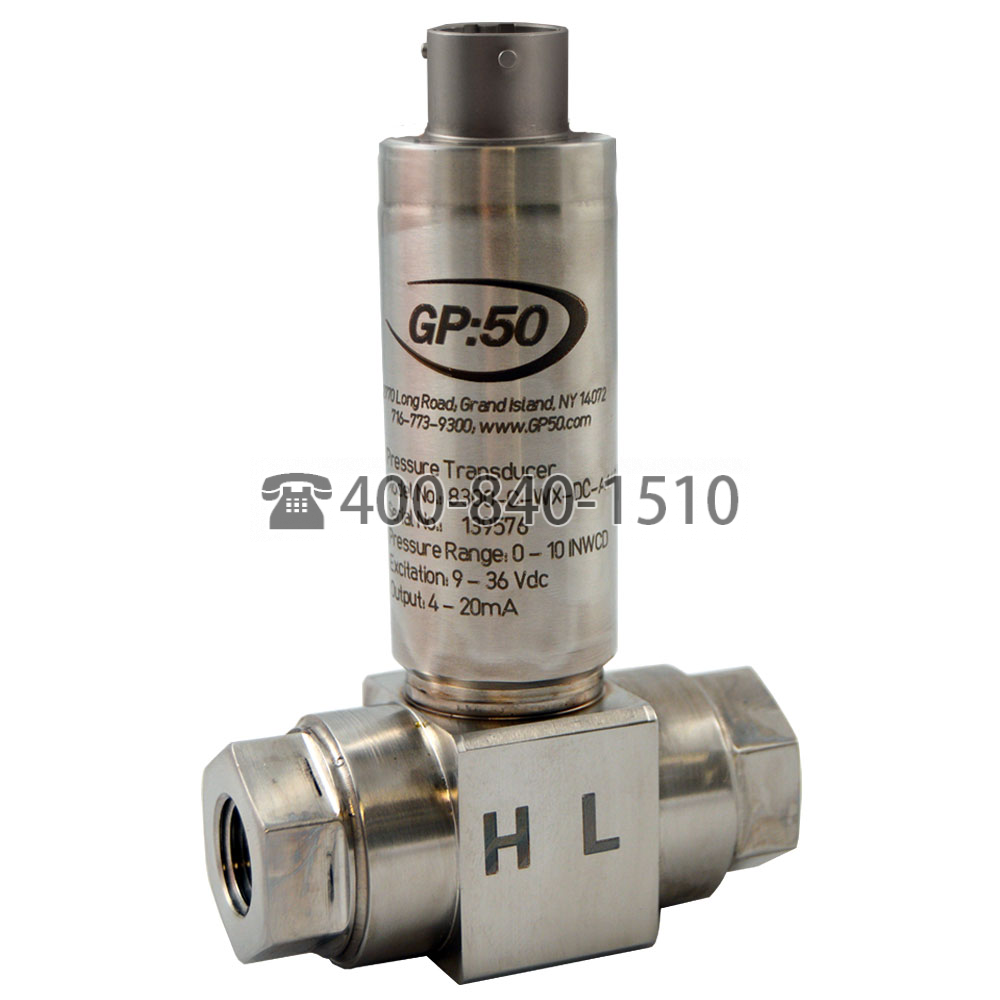 GP50-Model 8300 | Flight Heritage Digitally Corrected Differential Pressure Transducer差压传感器