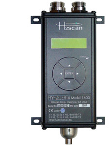 美国 H2scan HY-ALERTA®1600 氢气检测仪，可缩放至高达 5% 氢气体积浓度