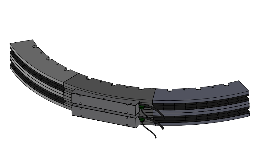 美国H2W Technology H2W TWR-070-410-2300-3PH-2三相无刷电机