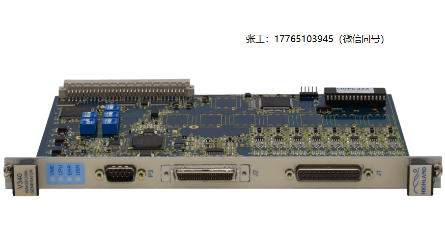 Highland V340带变压器耦合的8通道VME函数发生器
