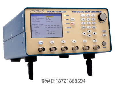 美国Highland Technology P500四通道台式数字延迟与脉冲发生器