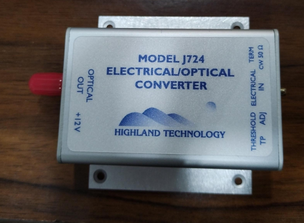 美国Highland J724光电转换器，电光纤转换器，单通道紧凑型电光转换器，光电接口转换器，单通道紧凑型缓冲电光纤转换器