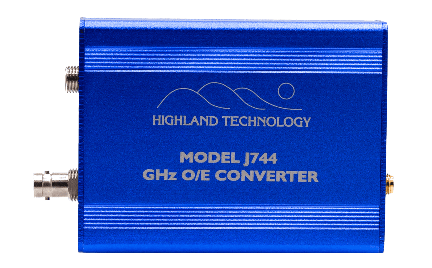 Highland J744光电转换器，1GHz模拟带宽光纤光电转换器，直流耦合模拟光电转换器