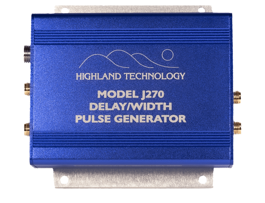 Highland J270 电脉冲发生器, 紧凑型单通道可调延迟和宽度电脉冲发生器