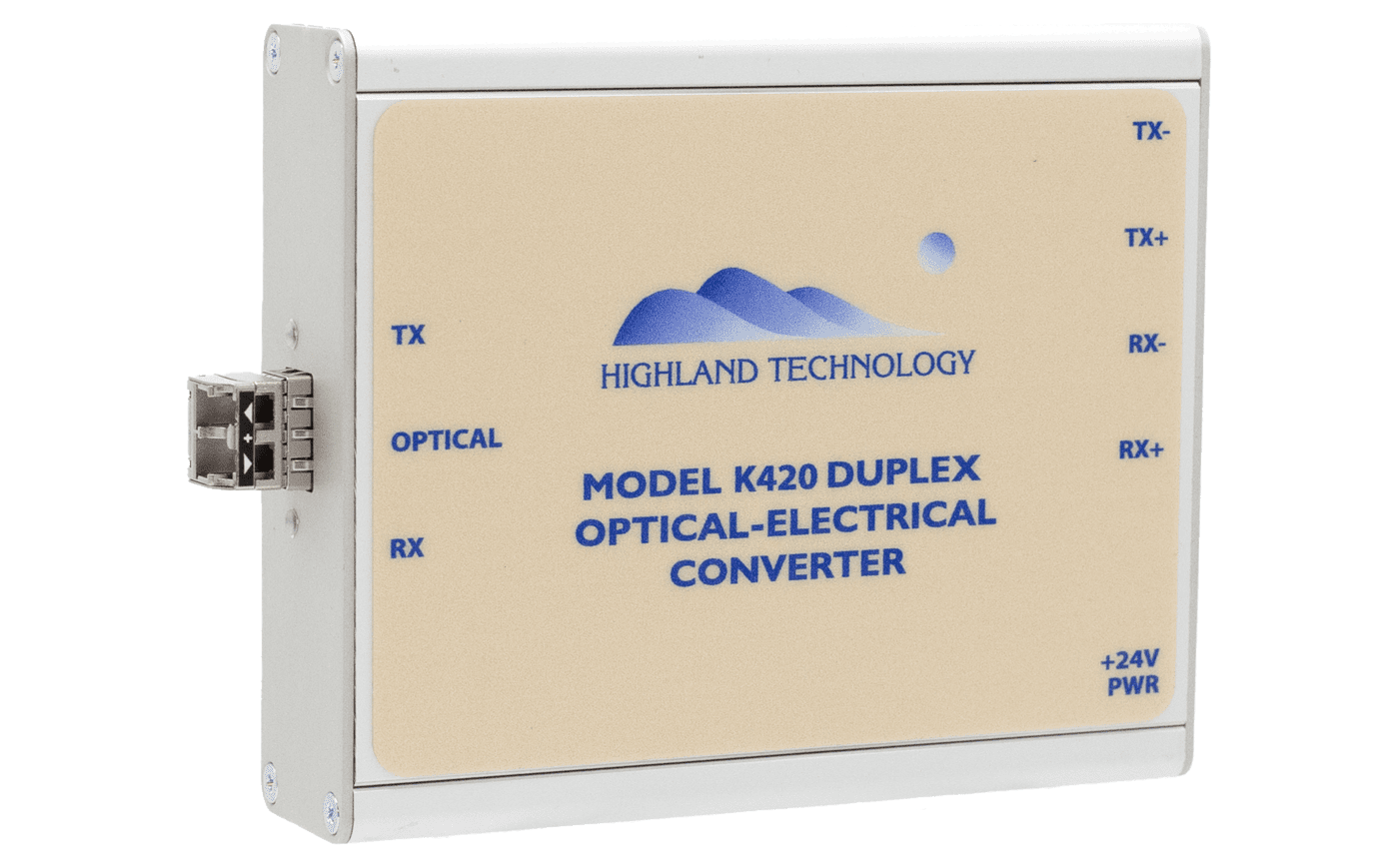 Highland Technology 型号 K420 双工光电转换器