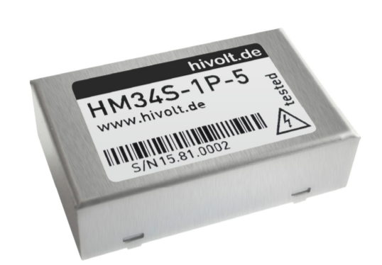 Hivolt HM34S系列输出高达2kV 0.25W高性能高压直流-直流转换器