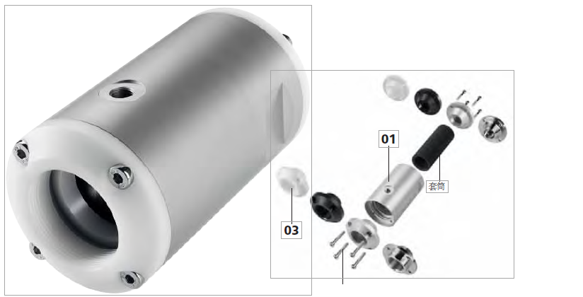 HOmatic, 80系列,G型, 螺纹接头G ³⁄ 8″ – G 2″