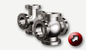 HUNTINGTON UHV FITTINGS (CF), 4-way CROSS 超高压配件（CF），4路接口