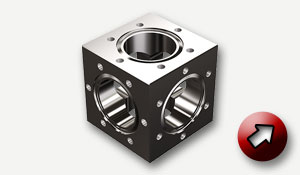 HUNTINGTON UHV FITTINGS (CF), CUBE 立方体
