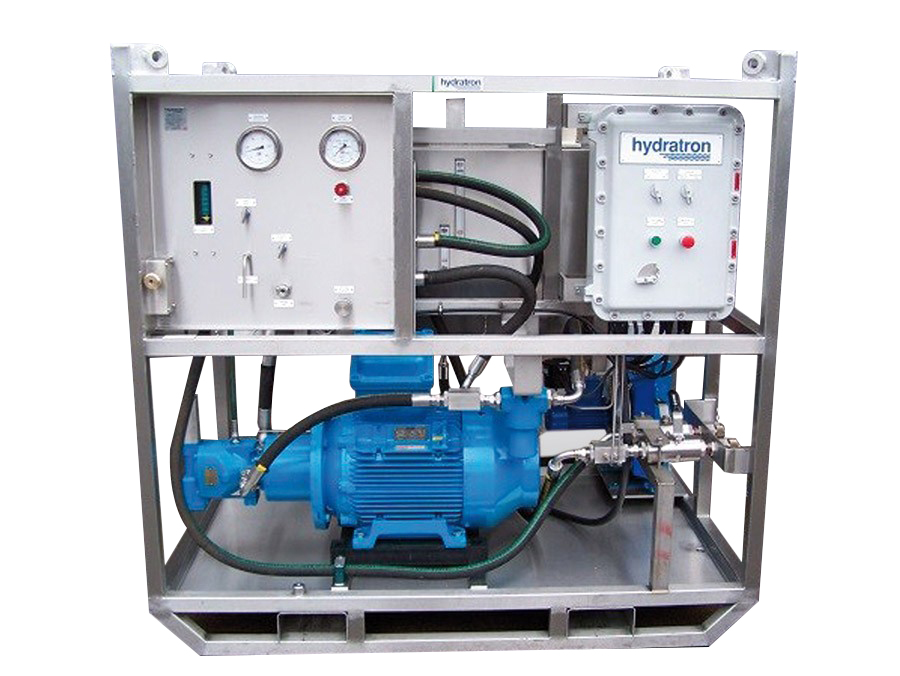 英国Hydratron工程系统-Hydraulic Flushing Systems 液压冲洗系统  液压冲洗设备适用于陆上、海上和海上应用
