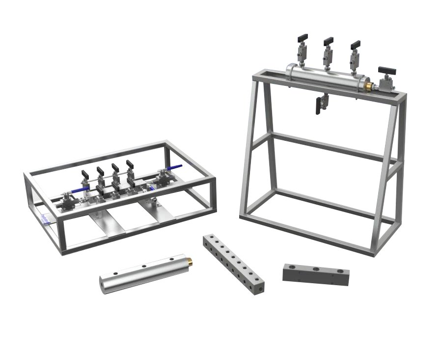 英国Hydratron工程系统-Test Manifolds 测试歧管 用于液体和气体服务，以可控和安全的方式将流量和压力引导至试件