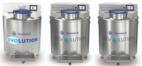 美国 IC Biomedical 大容量不锈钢低温冷冻罐 Revolution 系列