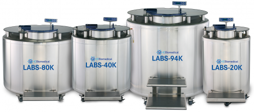 美国 IC Biomedical 大容量不锈钢低温冷冻罐 LABS系列