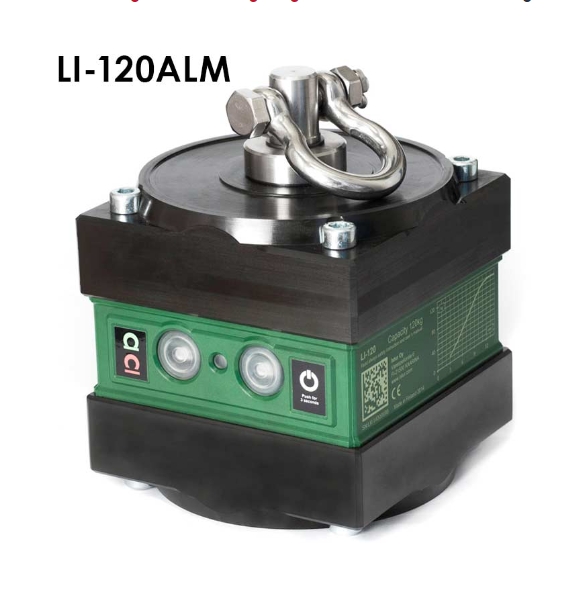 美国Industrial Magnetics 120ALM永磁吸盘,Industrial Magnetics自动永磁吸盘120kg吊装