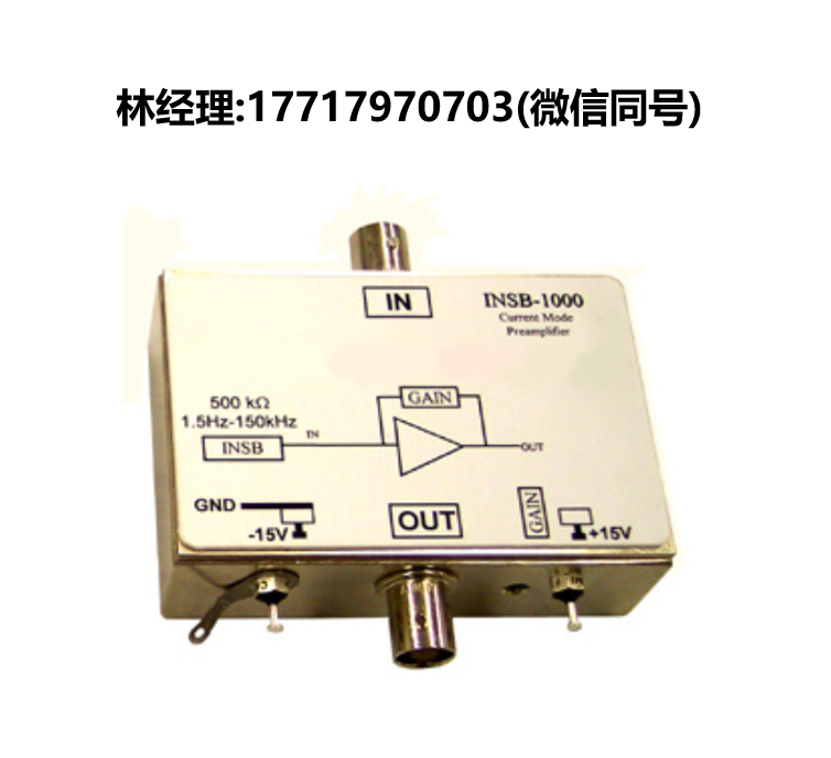 InfraRed Associates,INSB-1000,前置放大器,用于InSb探测器