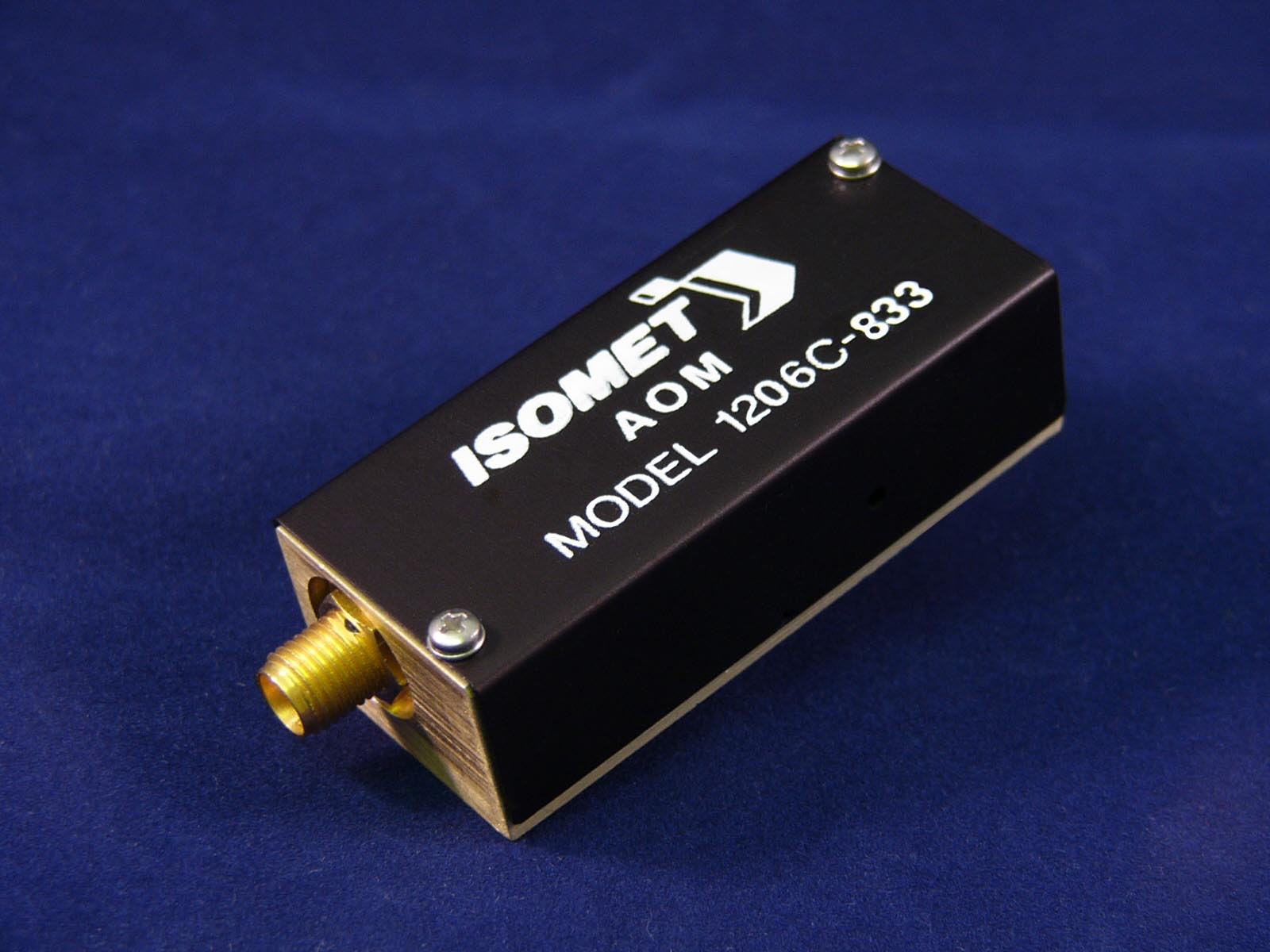 美国 ISOMET 声光调制器（AOM）单光束 紫外线-蓝色调制器