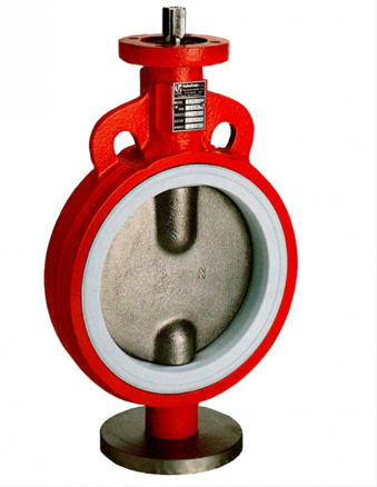 意大利 ITALVALVOLE Butterfly valves 蝶阀 8530 – SPO/2003/WAF BUTTERFLY V. DN125 GJS/316 PTFE PN10 BS