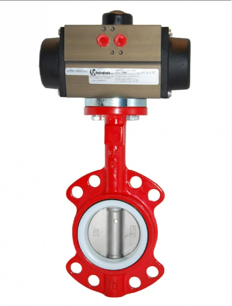 意大利 ITALVALVOLE Butterfly valves 蝶阀 20187 – SPO/C/WAF BUTTERFLY V. DN100 GJS/316 PTFE PN10 TC020 SR