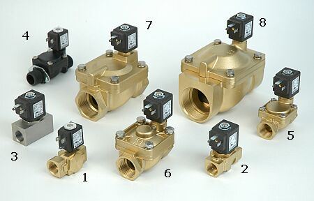 JAKSA 2/2 先导式隔膜电磁阀 1/2“ – 2”