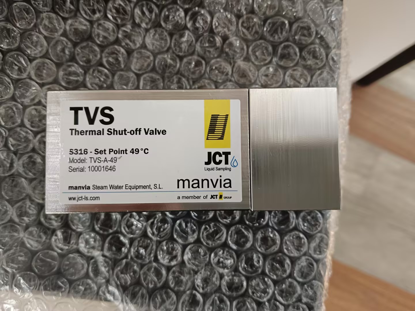 JCT ManviaTVS-A-49高温关断阀,截止阀