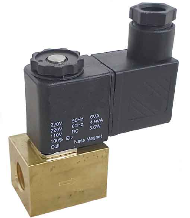 英国Johnson,电磁阀,JV230010 – 通用微型电磁阀 – 2/2 常闭,直动式通用电磁阀