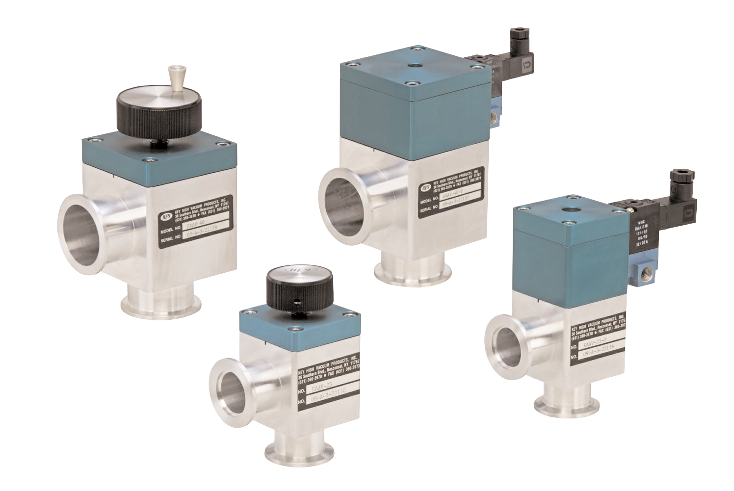 美国Key High Vacuum Products-Aluminum ISO-Mono Valves -单阀 -KAVV/KAIV系列