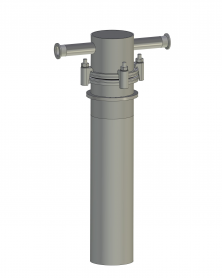 德国KGW-Isotherm-高性能冷指套 V2A large S-K100-Z 两段式冷阱