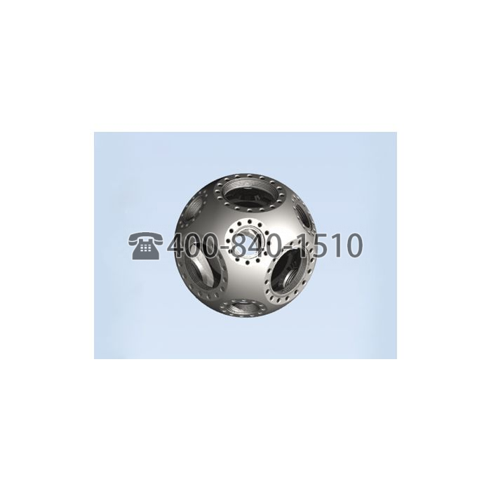 Kimball MCF450-SphCube-E6C8 4.50″球形六边形真空腔 真空腔，真空室，小型真空腔，真空腔体，超高真空腔，多孔真空腔，真空系统