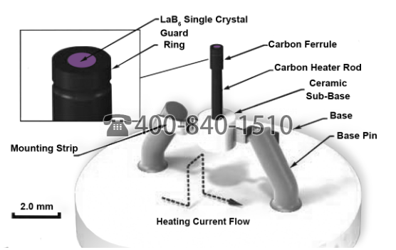 Kimball 六硼化镧阴极 Lanthanum Hexaboride Cathode with Guard Ring