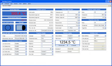 德国 KLEIBER Infrared 高温计 电脑软件 Pyroskop Control