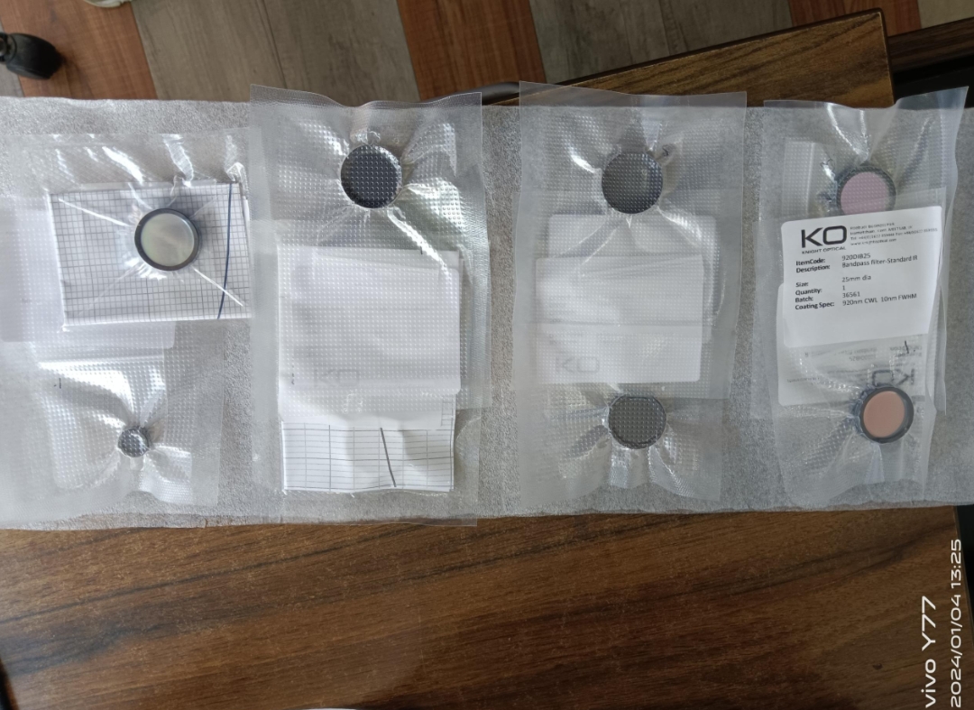 英国Knight Optical 920DIB25干涉带通滤波片,滤波器透镜,光学供应商,Knight Optical原装进口