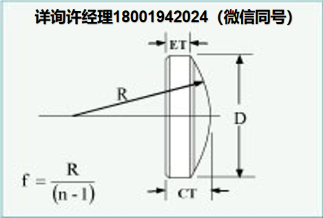 美国Lattice Electro Optics-CaF2 Plano-Convex Lenses  ，CaF2平凸透镜  IC-PX-12.7-25 ， LEO光学元件进口代理