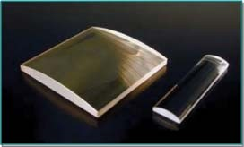 美国 Lattice Electro Optics  Cylindrical UV Fused Silica Plano-Convex Lenses (UF-CX) 圆柱形紫外线熔融二氧化硅平凸透镜（UF-CX）